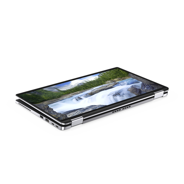 Dell 14&quot; Latitude 7400 2in1, 16 Gt RAM, 512 Gt SSD, Win 10 Pro -kannettava, Musta, Hopea