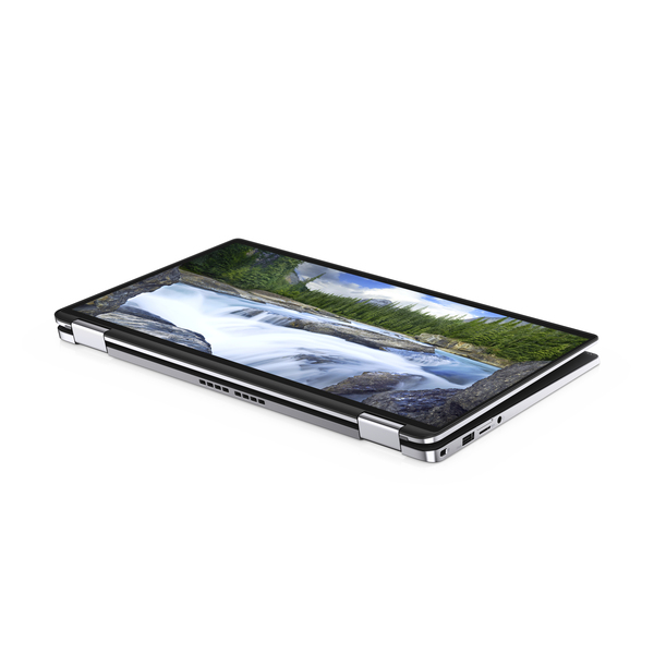 Dell 14&quot; Latitude 7400 2in1, 16 Gt RAM, 512 Gt SSD, Win 10 Pro -kannettava, Musta, Hopea