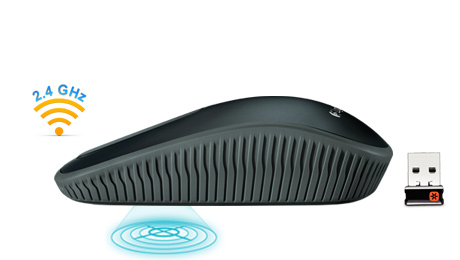Logitech Zone Touch Mouse T400 Black