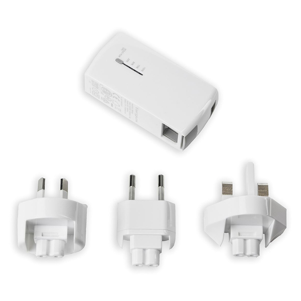 TARGUS 2-in-1 USB Wall Charger and Power Bank White