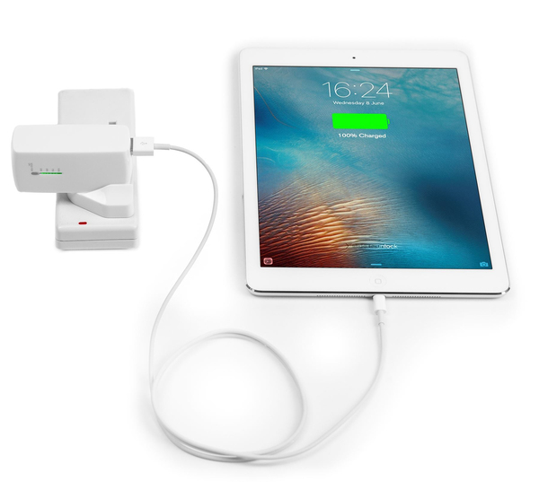 TARGUS 2-in-1 USB Wall Charger and Power Bank White