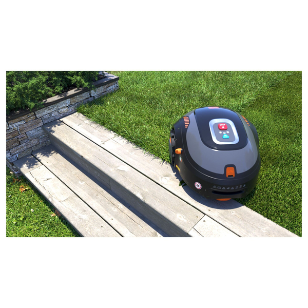 Black and decker Robottiruohonleikkuri 500 neli&ouml;metrin sovellusohjattu Bluetooth