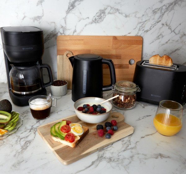 Champion Breakfast Series CHPAKET-FS300 -kahvinkeitin, mattamusta