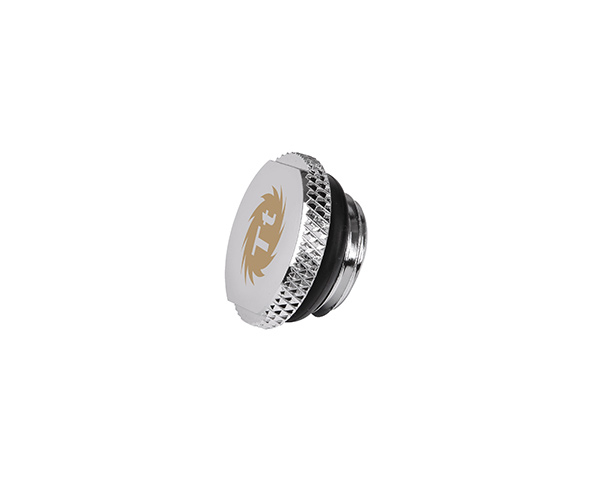 Thermaltake Pacific G1/4 Stop Plug w/ O-Ring - Chrome
