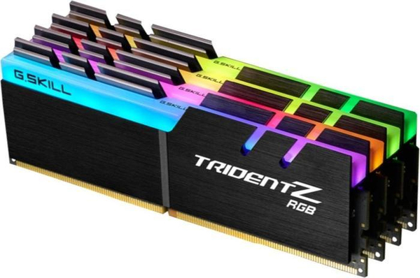 G.SKILL Trident Z RGB 32GB (4 x 8GB) DDR4 3000 MHz, CL16 Memory (XMP)