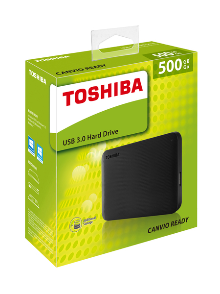 Toshiba Canvio Ready 500GB ‐Ulkoinen Kovalevy