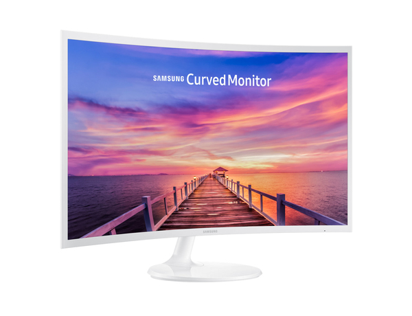 Samsung 31.5&quot; C32F391 Full HD 4ms GTG - Curved Monitor, White