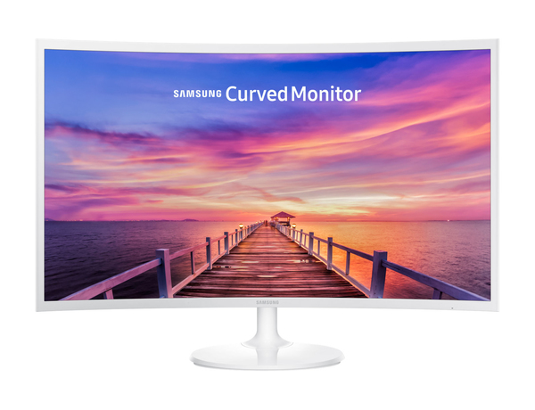 Samsung 31.5&quot; C32F391 Full HD 4ms GTG - Curved Monitor, White