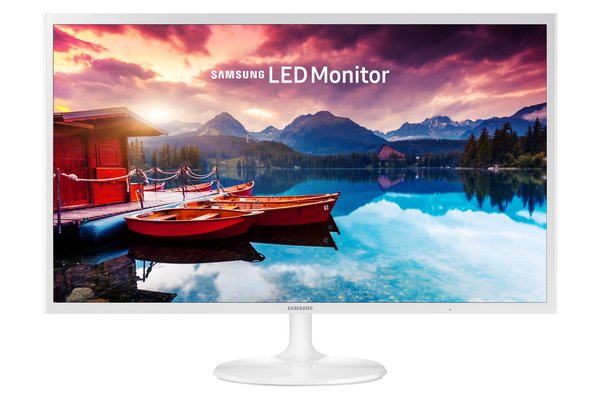 Samsung 31.5" S32F351H Full HD - Datorsk&auml;rm, vit