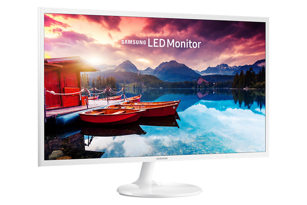 Samsung 31.5" S32F351H Full HD - Datorsk&auml;rm, vit