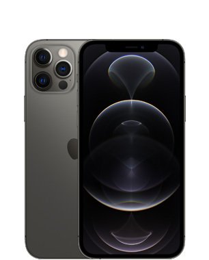 Renoverad iPhone 12 Pro 512 GB, grafit (Utm&auml;rkt skick)