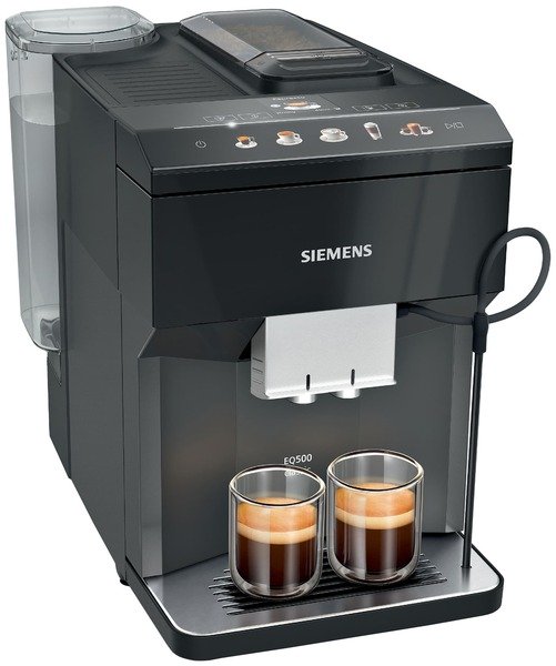Siemens EQ.500 Classic Connect TP513R09 -t&auml;ysautomaattinen espressokone, musta