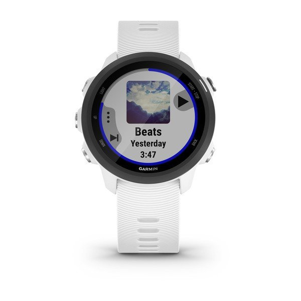 Garmin Forerunner 245 Music - Smart Watch, White/Black