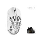 WLMouse Beast X Pro Solid Sides Wireless Gaming Mouse, White