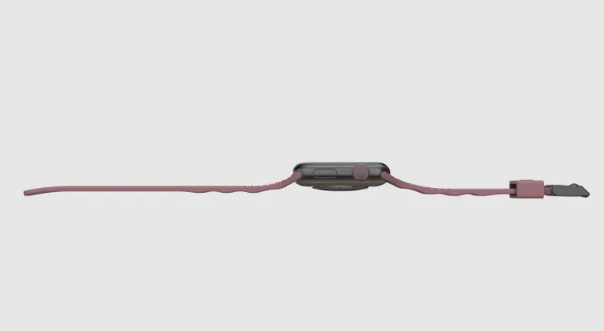 Apple Watch 44/42 U Aurora Strap, Dusty Rose