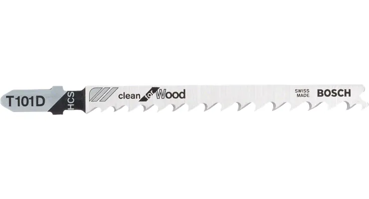 Bosch HCS jigsaw blade Clean for Wood T101D - 100-pack - 2608637877