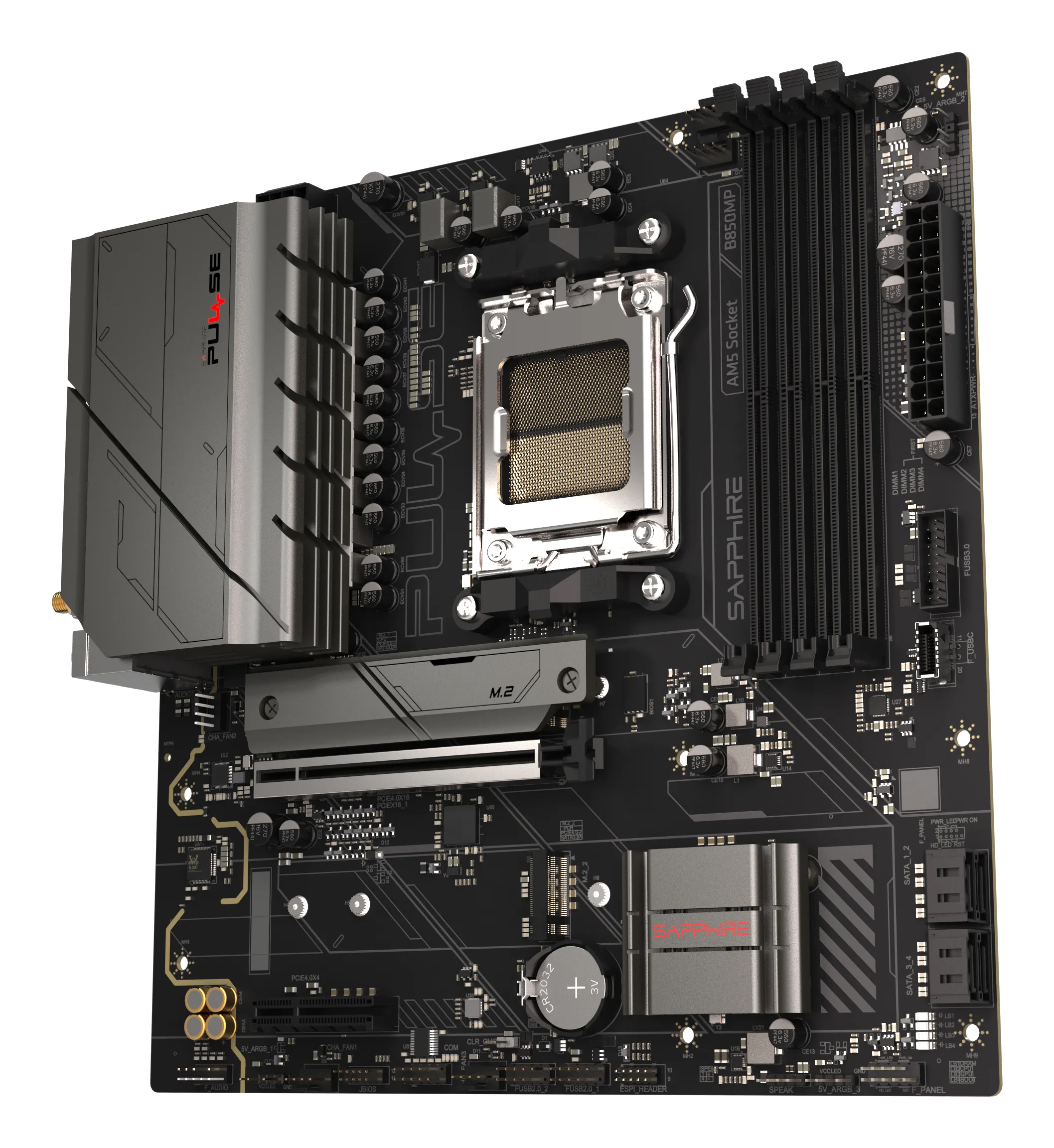 Sapphire PULSE B850M WIFI AM5 mATX Motherboard