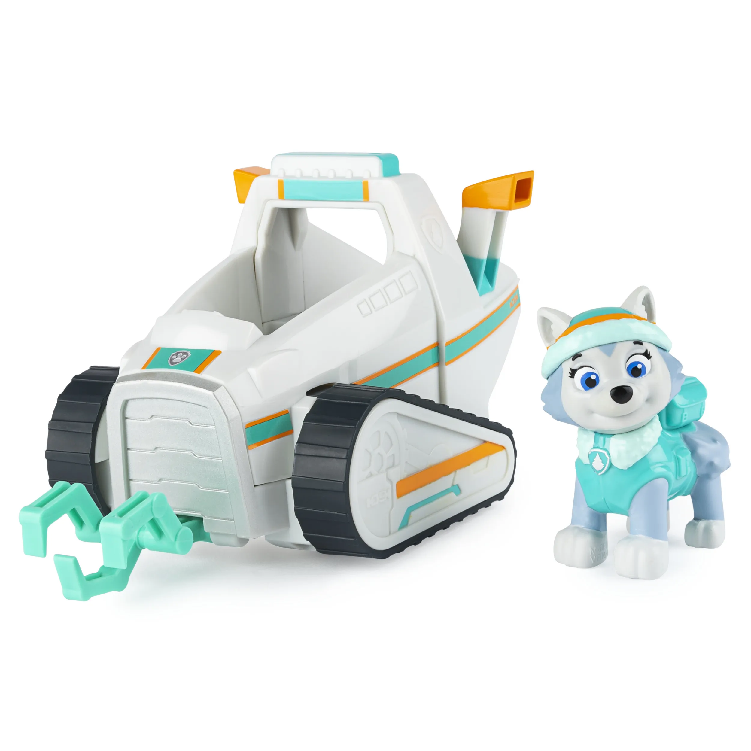 Spin Master Paw Patrol Everest's Snowmobile Model Vehicle (With Collectible Figure)