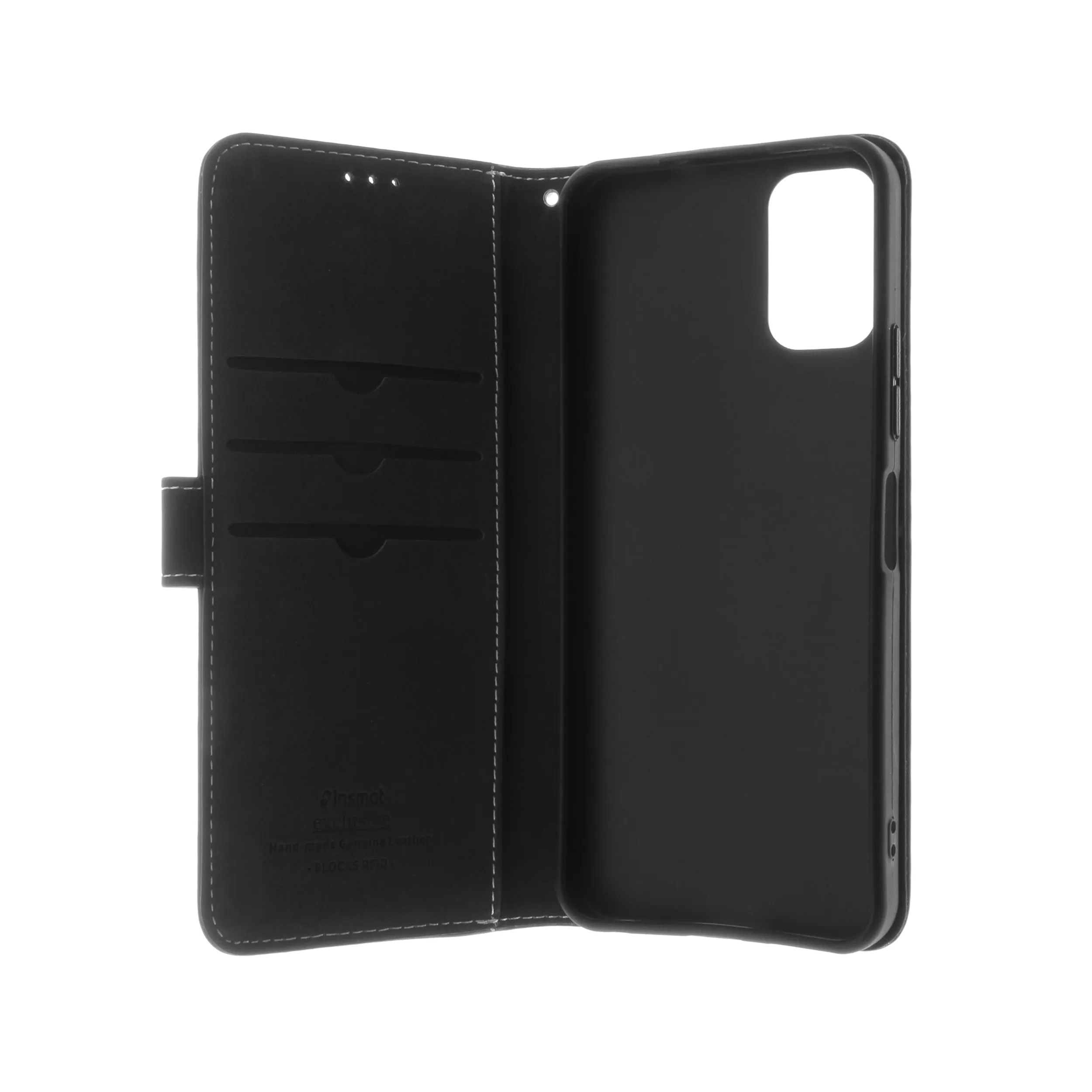 Insmat Flip Case, Nokia C32 - Wallet Case, Black