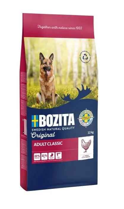Bozita Original Adult Classic Chicken, Dry food for dogs, 12kg