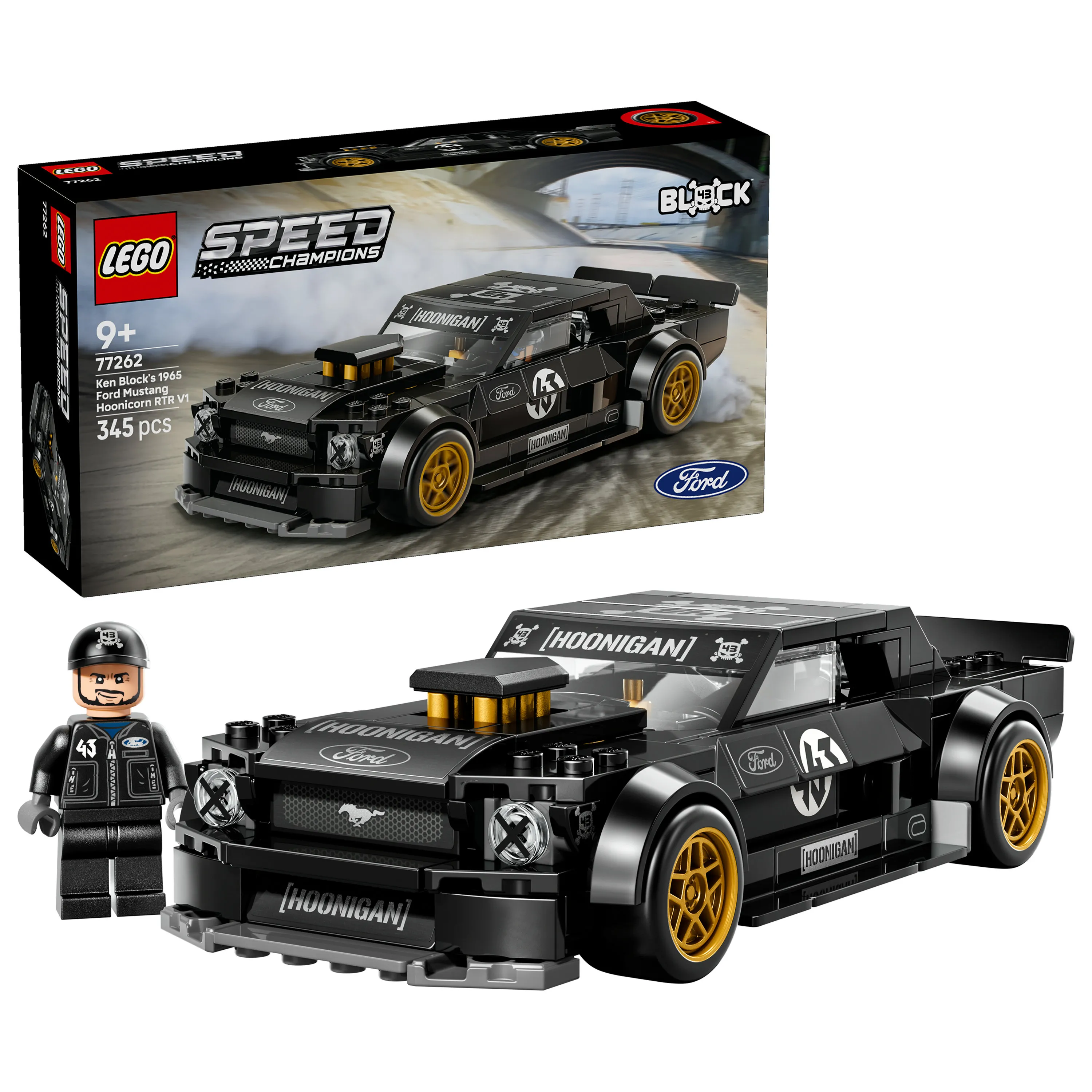 LEGO Speed Champions Ken Block&rsquo;s &rsquo;65 Ford Mustang Hoonicorn V1 77262