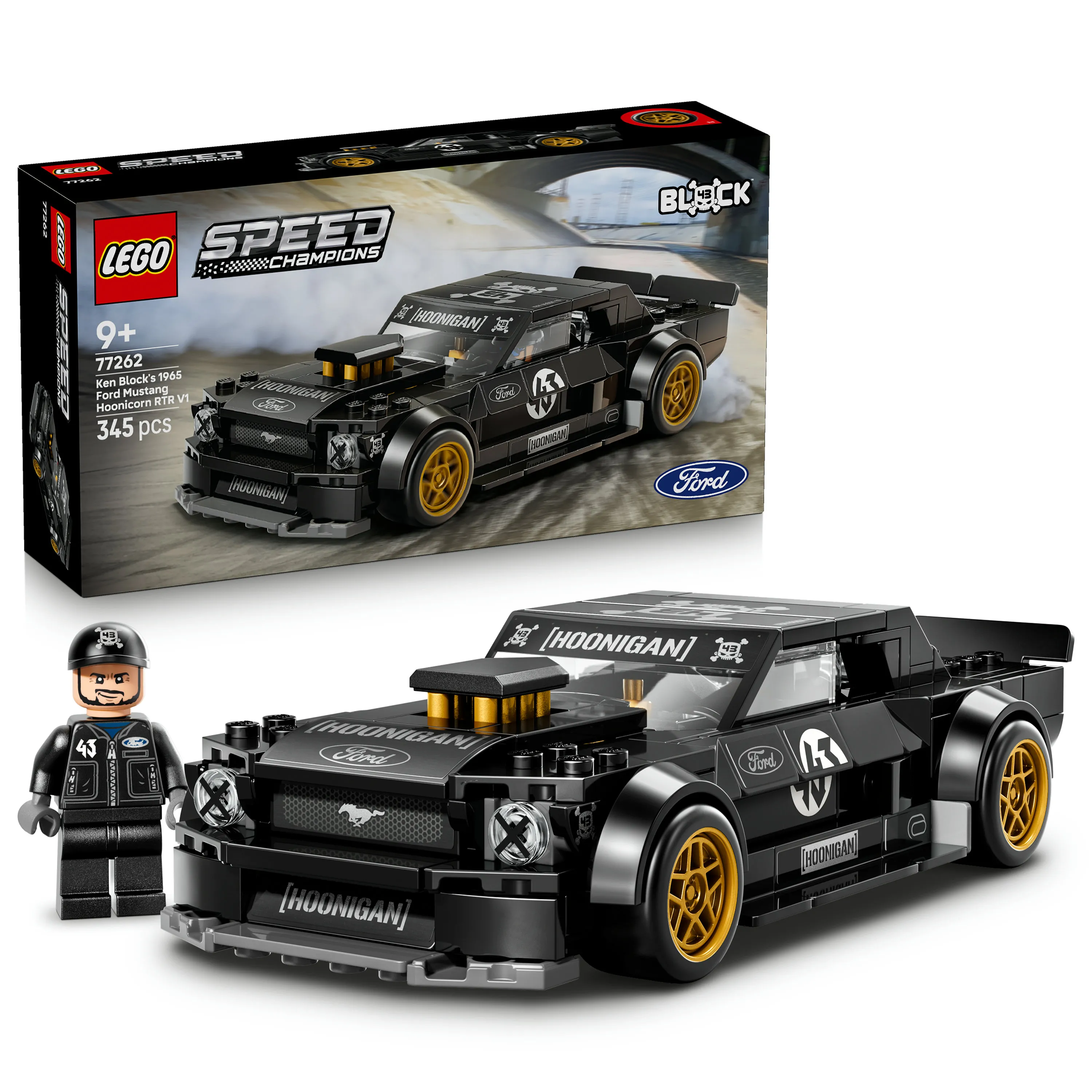 LEGO Speed Champions Ken Block&rsquo;s &rsquo;65 Ford Mustang Hoonicorn V1 77262