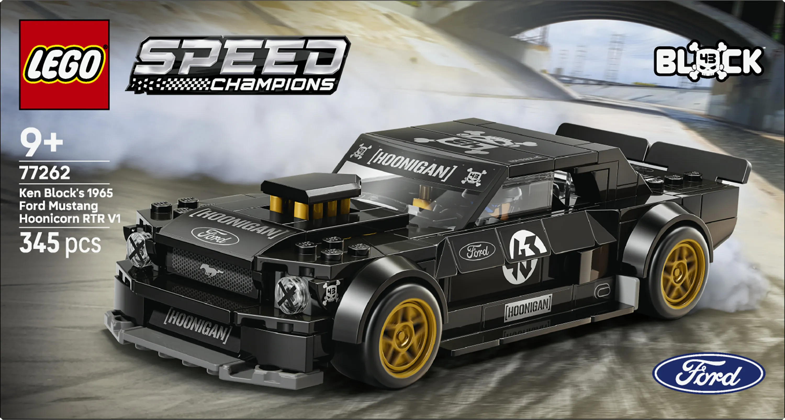 LEGO Speed Champions Ken Block&rsquo;s &rsquo;65 Ford Mustang Hoonicorn V1 77262