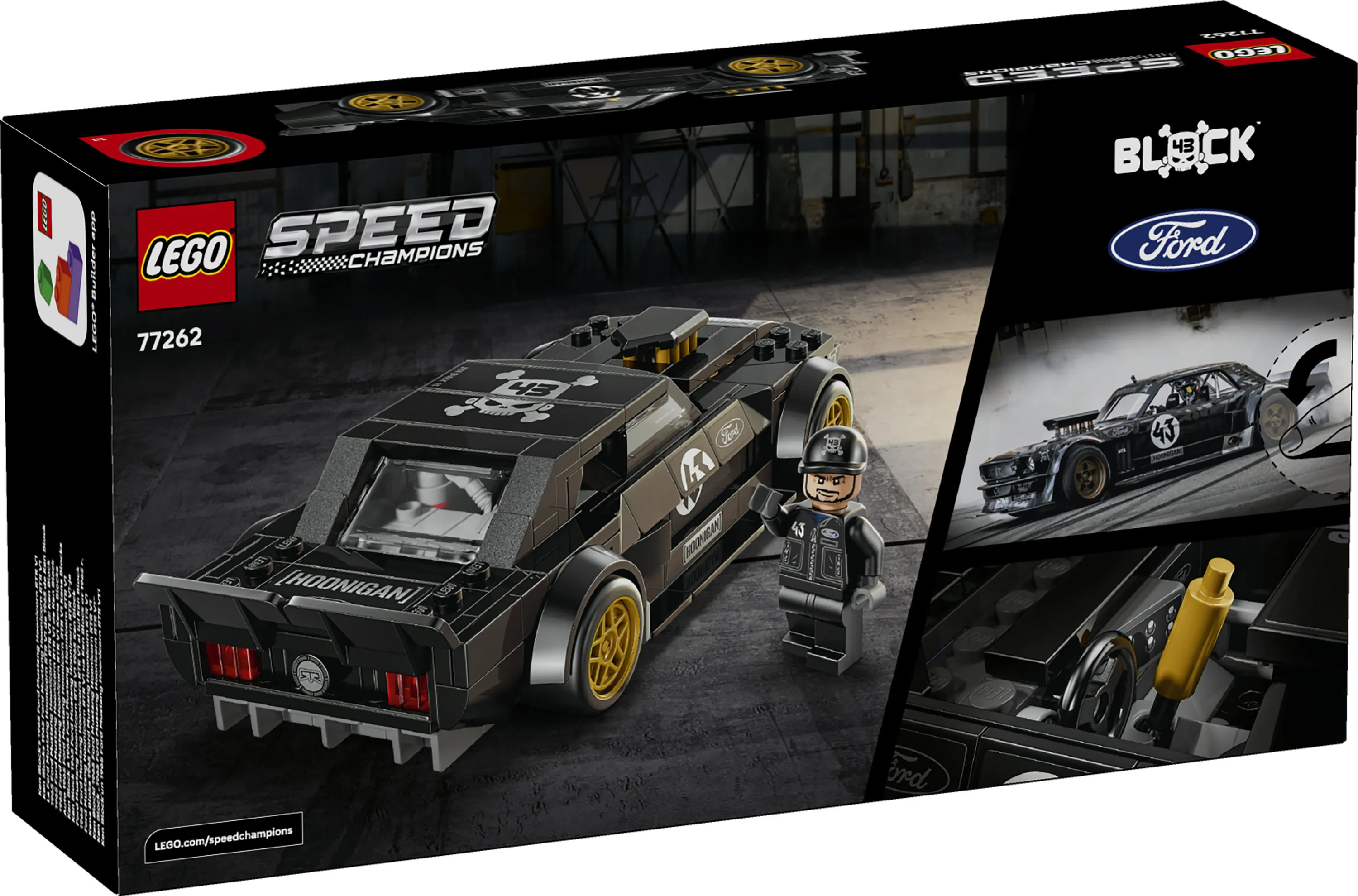 LEGO Speed Champions Ken Block&rsquo;s &rsquo;65 Ford Mustang Hoonicorn V1 77262