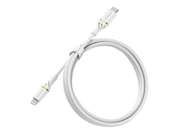 OtterBox Fast Charge Lightning to USB-C cable, 1 m, White