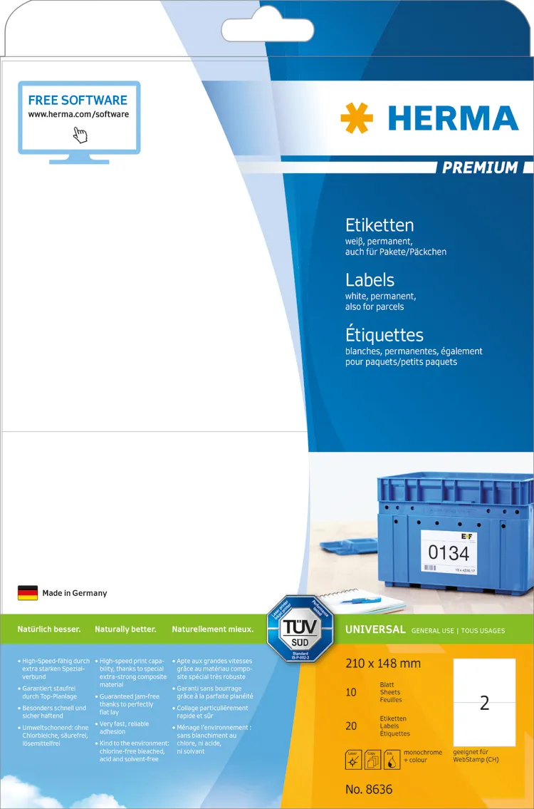 Herma label Premium 210x148 (20)