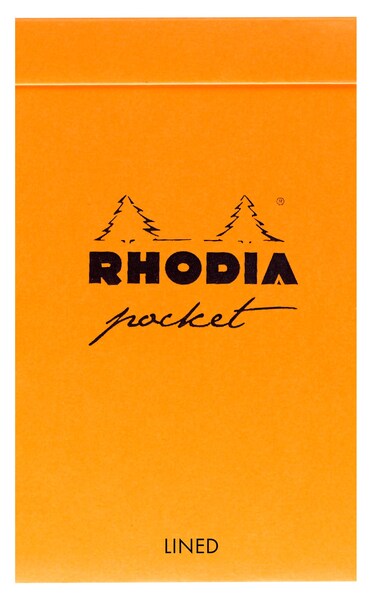 Rhodia pocket pad 75x120mm