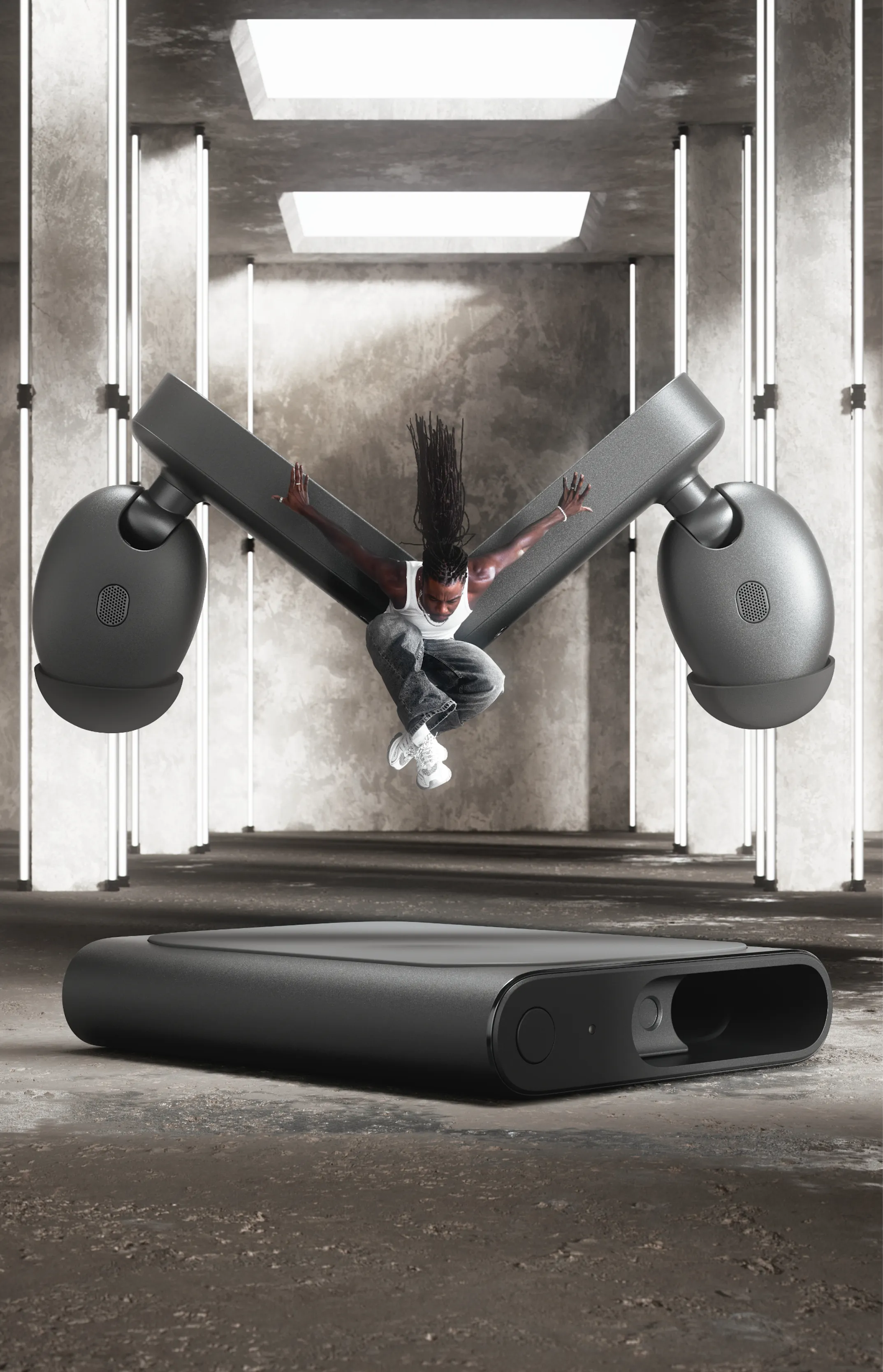 HMD Amped Buds Black