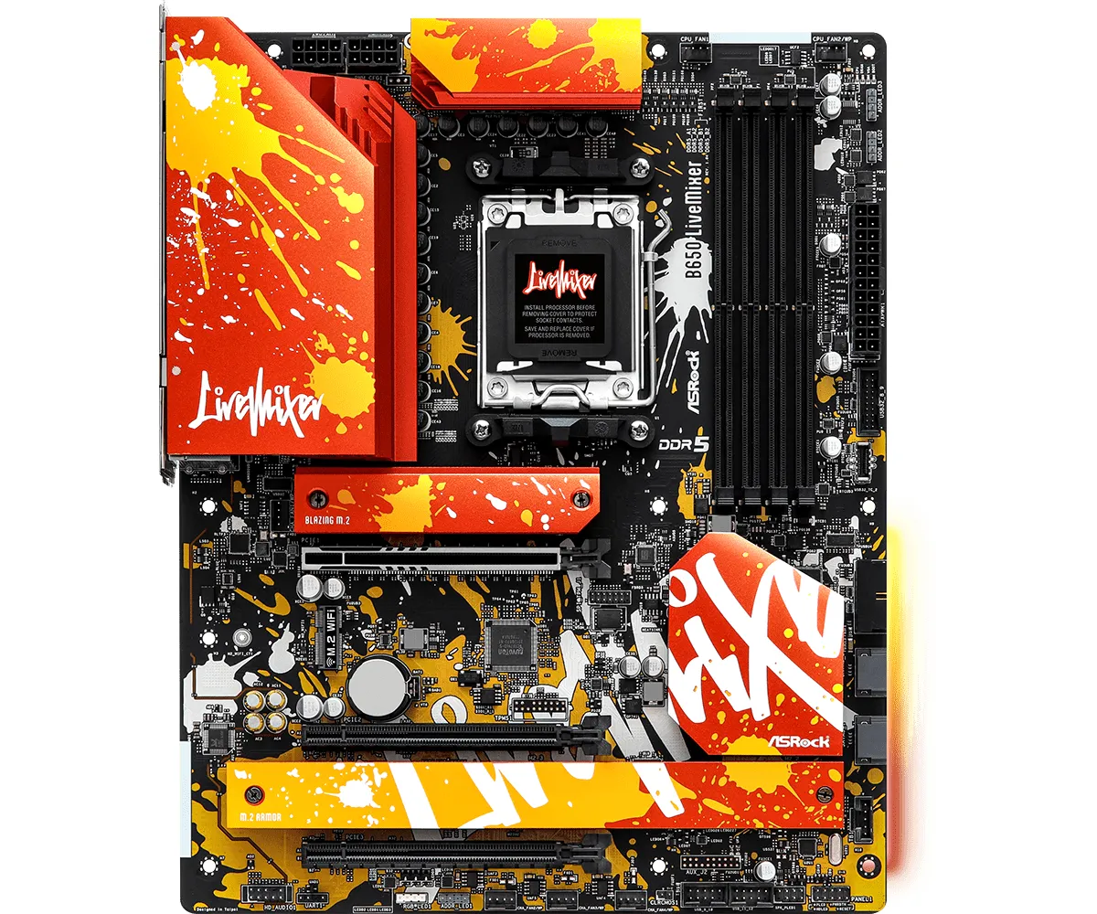 ASRock B650 LiveMixer ATX - motherboard