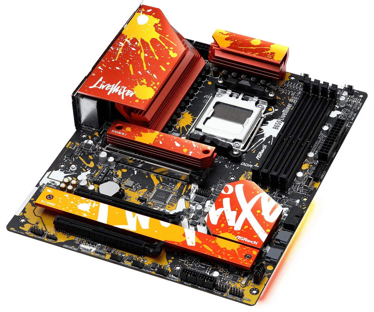 ASRock B650 LiveMixer ATX - motherboard