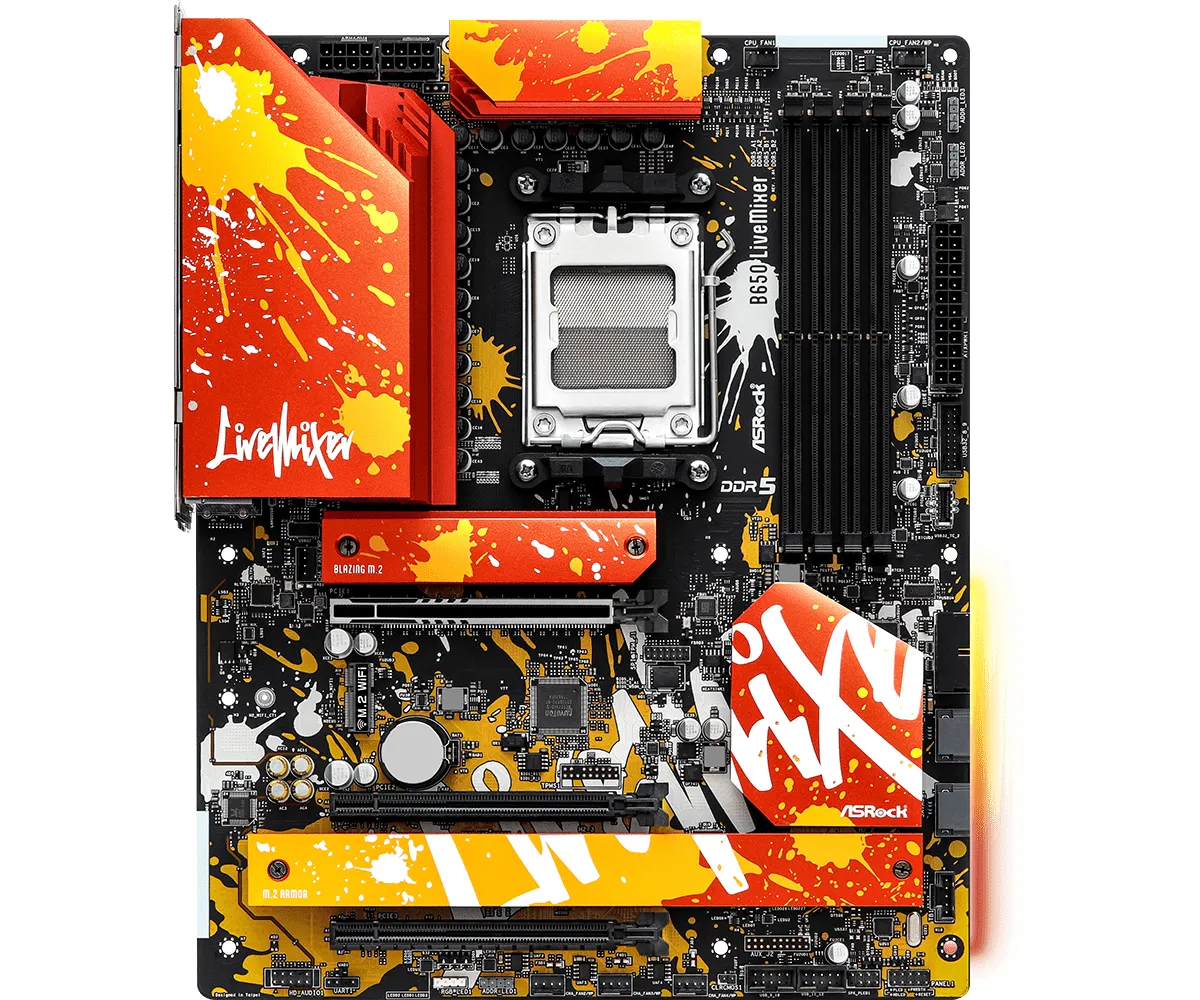 ASRock B650 LiveMixer ATX - motherboard
