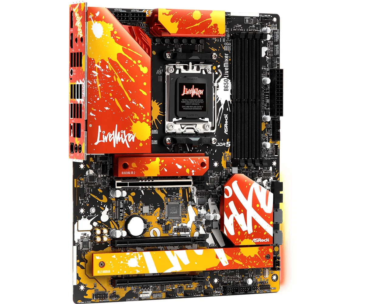 ASRock B650 LiveMixer ATX - motherboard