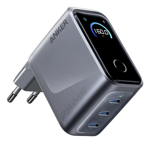 Anker Prime Charger (160W) - Power adapter / charger, Silver