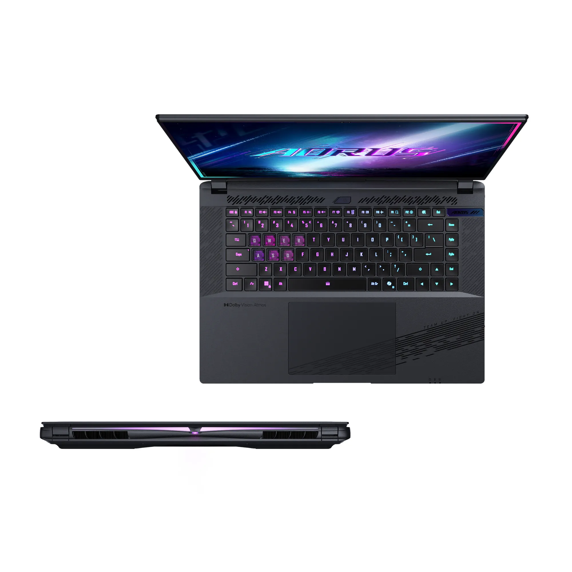 GIGABYTE AORUS ELITE 16 16" Ultra 9 275HX, 32 Gt, 2 Tt, Win 11 Pro -pelikannettava, harmaa