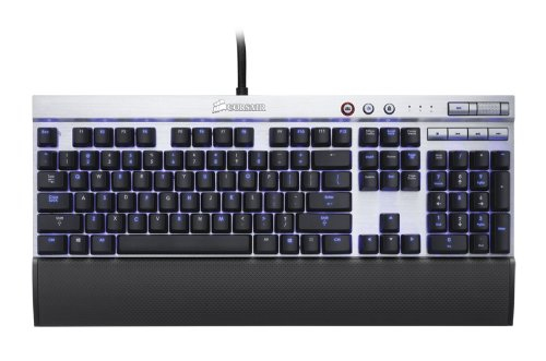 Corsair Vengeance K70 Silver FPS Mechanical Gaming Keyboard
