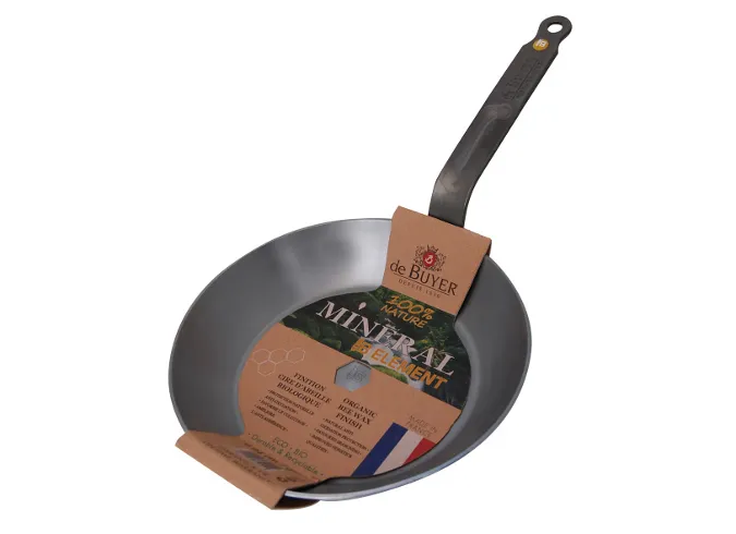 De Buyer Mineral B Element Frying Pan, 26 cm, Carbon steel