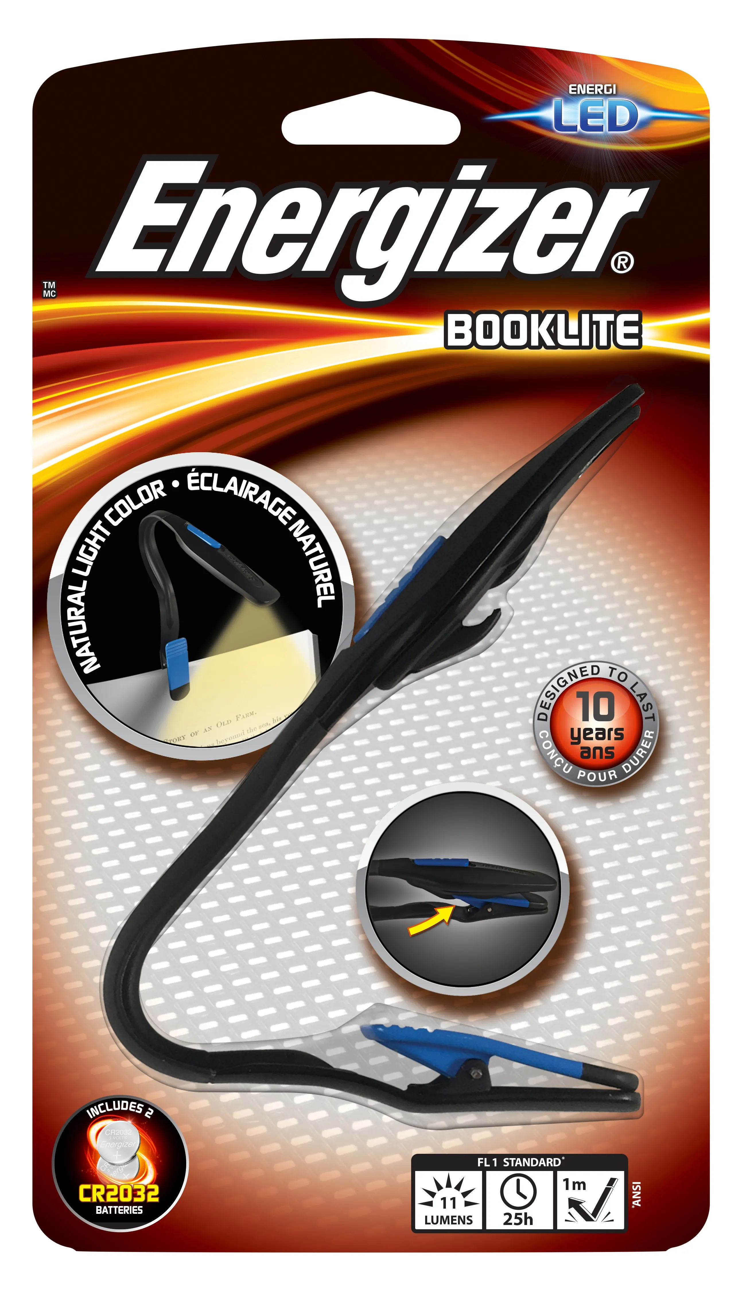 ENERGIZER Lukulamppu Booklite