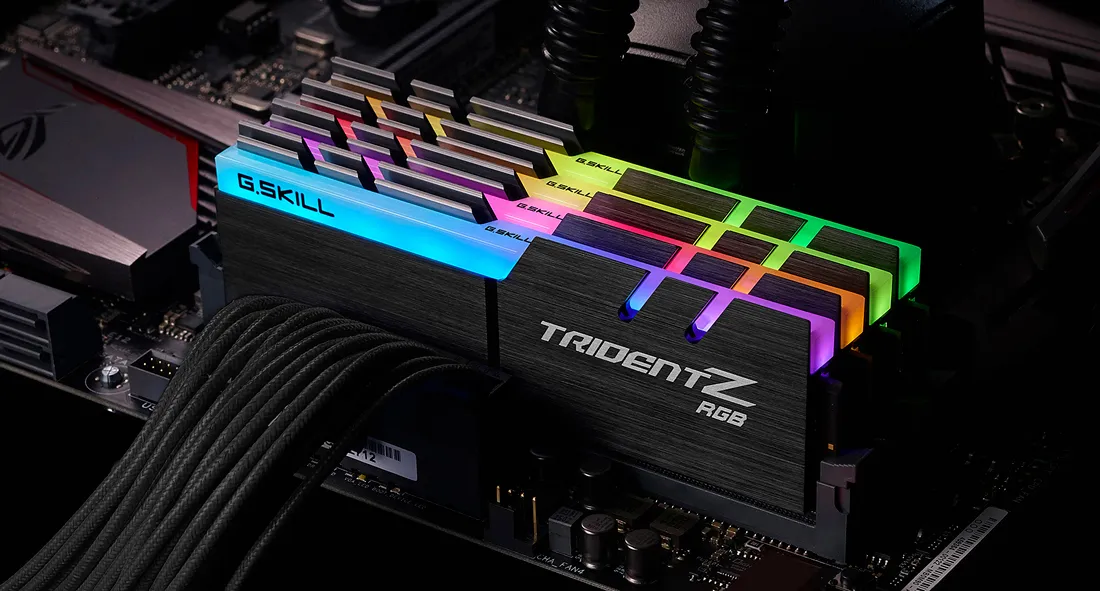 G.Skill Trident Z RGB 32GB (4 x 8GB) DDR4 4000 MHz, CL15 - memory, Black