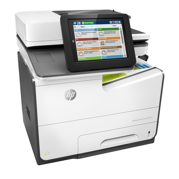 HP PageWide Enterprise 586f Duplex, LAN, A4 - colour Inkjet printer