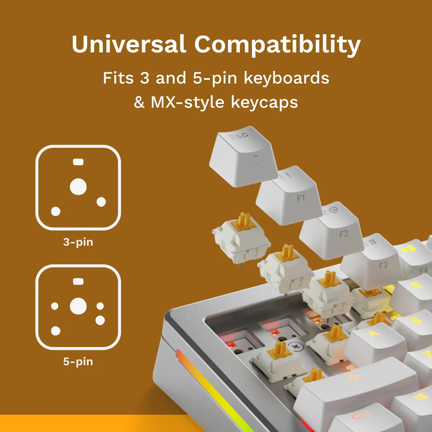 Glorious Panda Standard MX Tactile - switches, 36 pcs