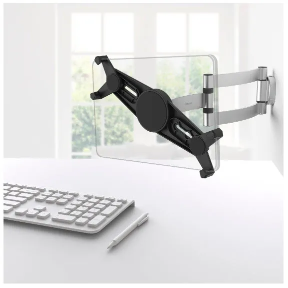 HAMA Wall Holder Swivel Fit devices 7-11&quot; Aluminium