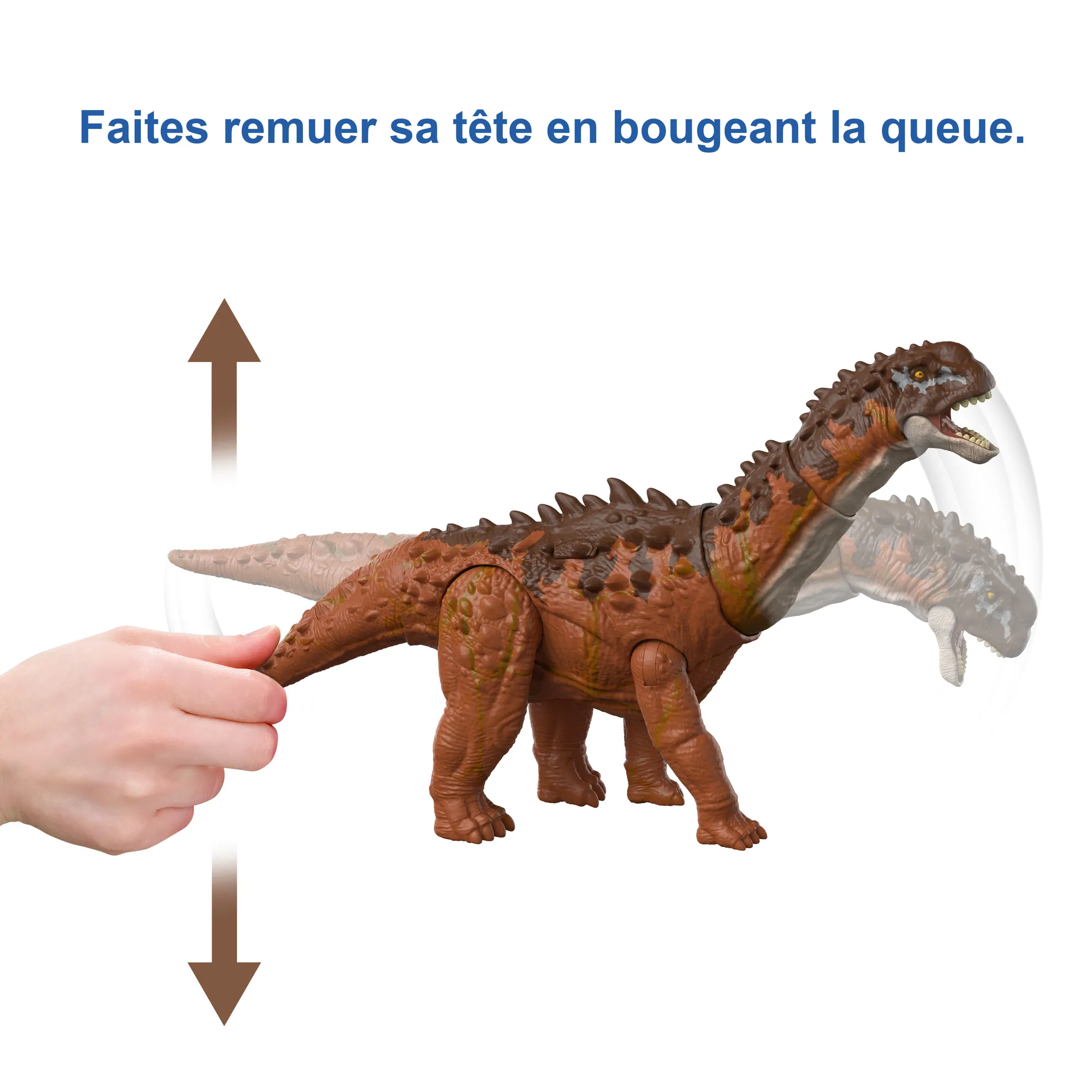 Mattel Jurassic World Massive Action Ampelosaurus Toy Figure