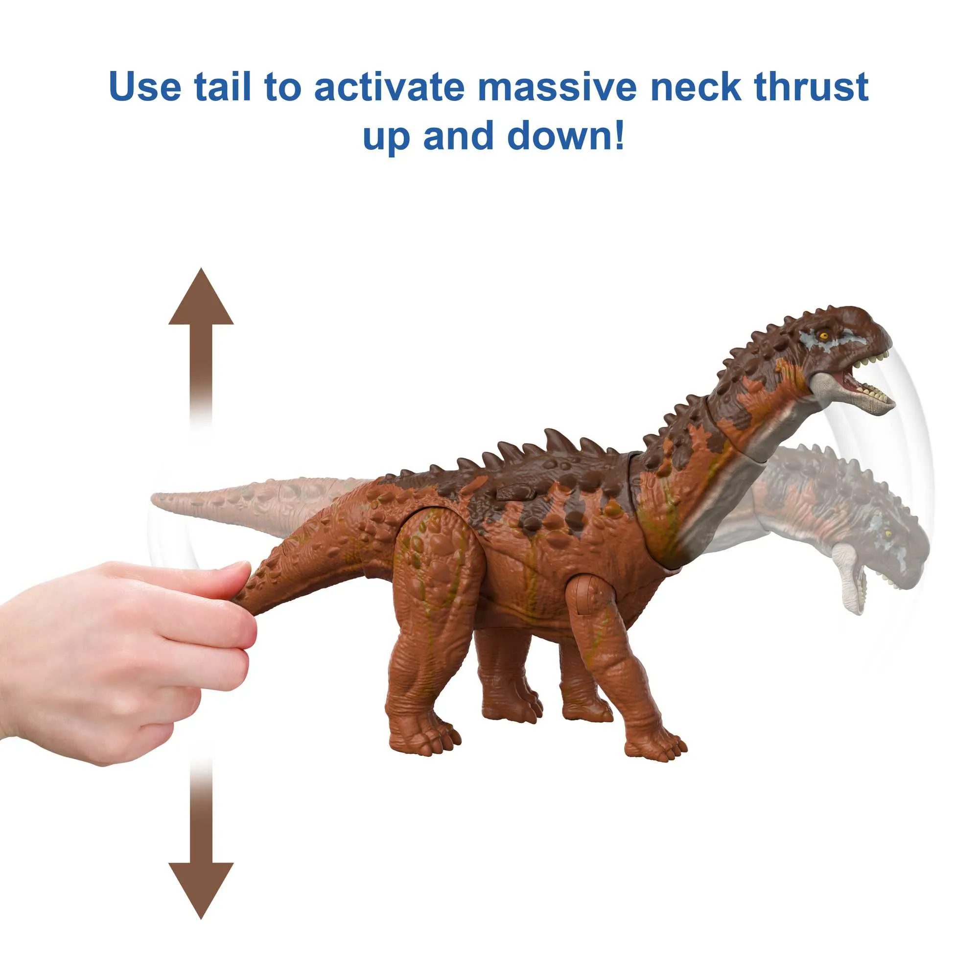 Mattel Jurassic World Massive Action Ampelosaurus Toy Figure