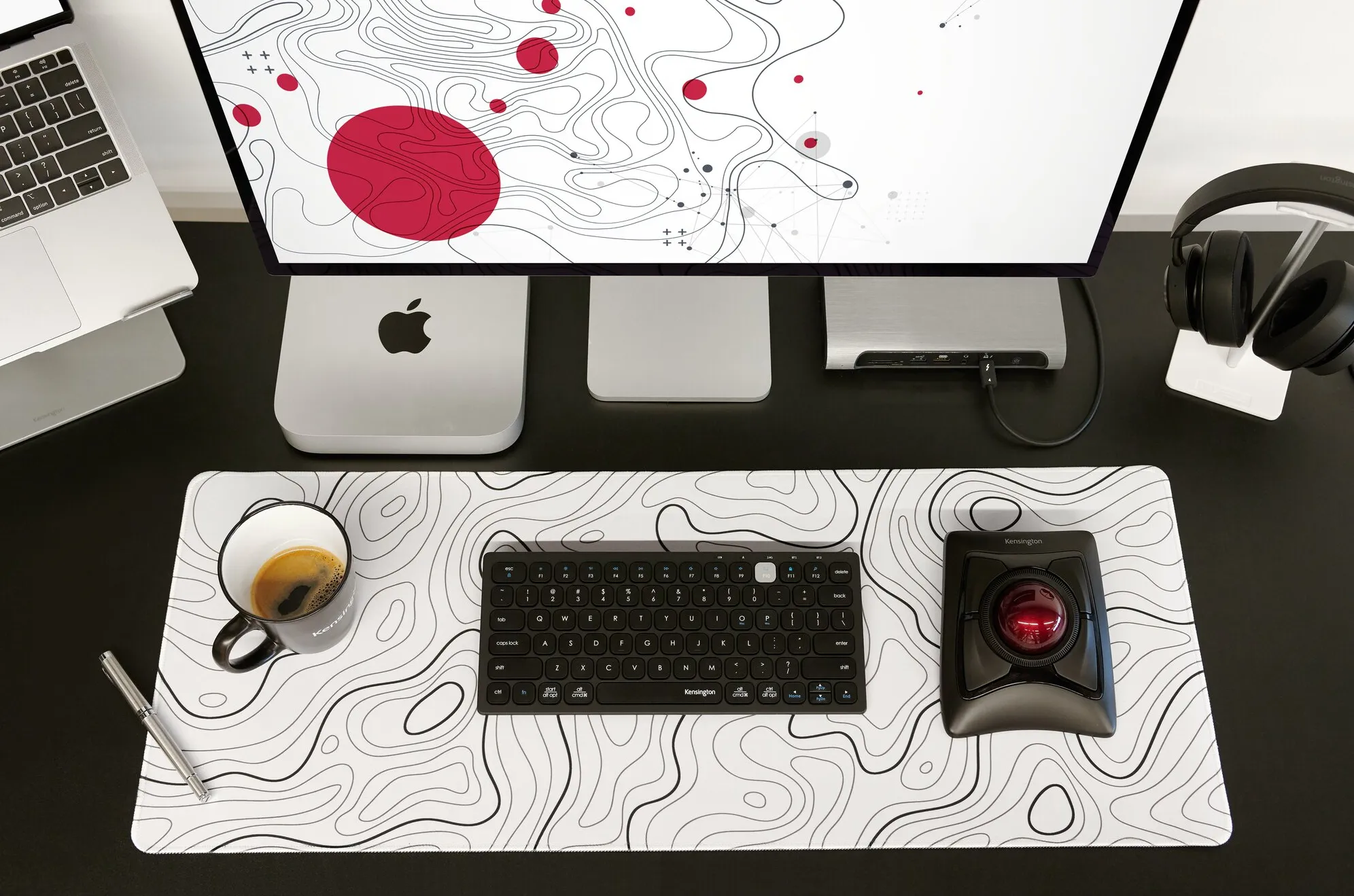 Kensington Expert Mouse Wireless Trackball - Pallohiiri - langaton - musta