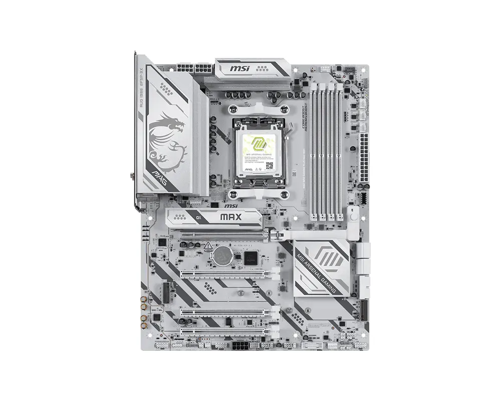 MSI MAG B850 GAMING PLUS MAX WiFi 7 AM5 ATX moderkort