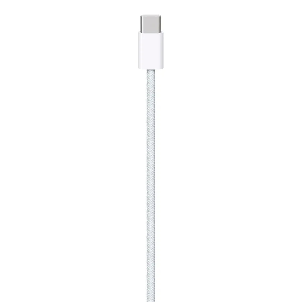 Apple USB-C Vävd - kabel, Vit, 1m